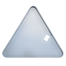 Znak drogowy A-3 pinowy trójkąt niebezpieczny zakręt drogowy
